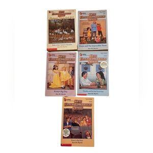Vtg Babysitters Club Book Lot Of 6